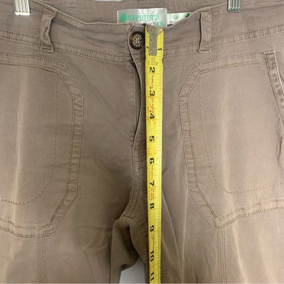 Aventura Cotton Brown Capris Size 8 *NWOTS* - Picture 8 of 10
